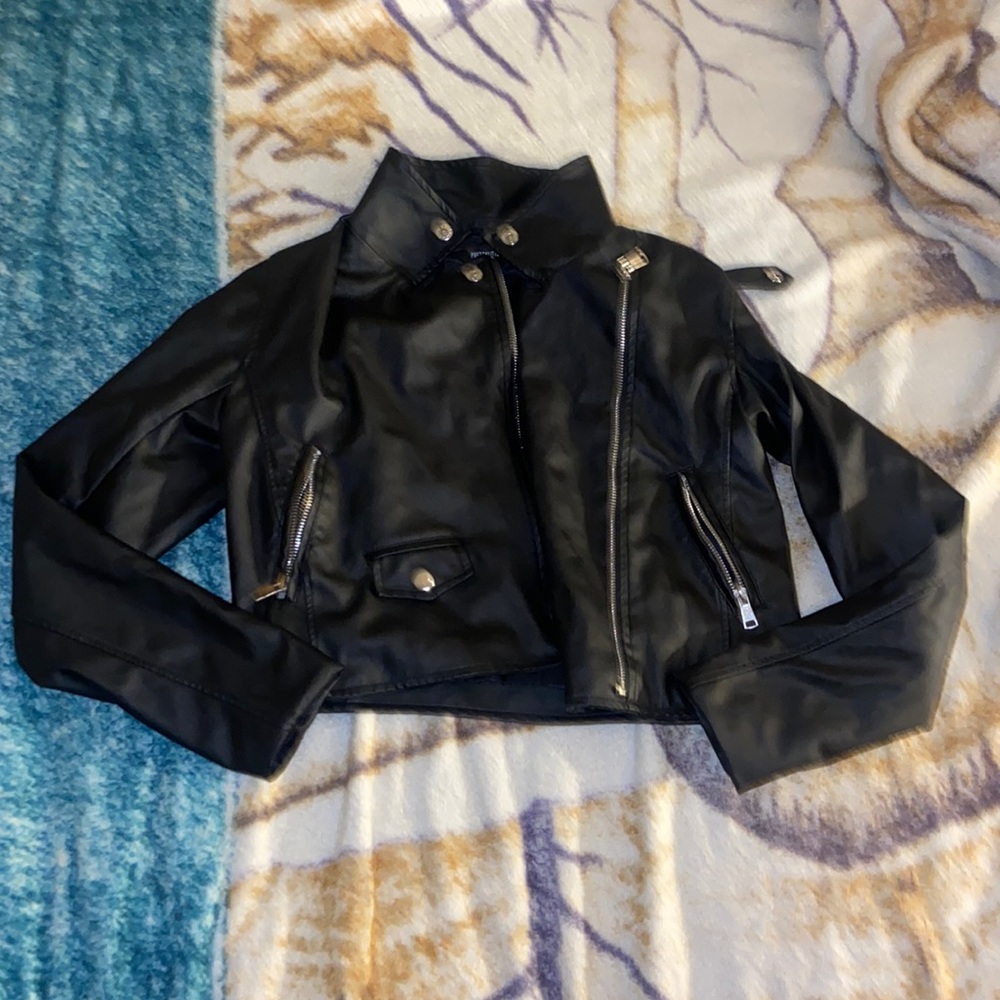 Leather Jacket. Purchased from PLT. Good condition.